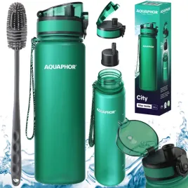 aquaphor-city-butelka-filtrujaca-butelkowa-zielen-1l-szczoteczka