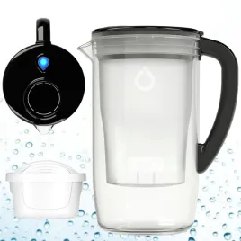 dafi-prisma-led-czarny-dzbanek-wklad-filtrujacy-unimax-szklany-25l
