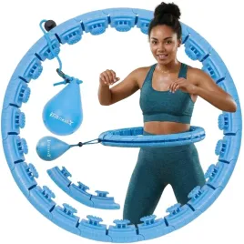 hula-hop-z-obciazeniem-fitness-star-regulowane-wypustki-niebieskie-45-cm