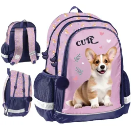 plecak-szkolny-dla-dziewczynki-klasa-1-3-4-tornister-pies-corgi-z-psem