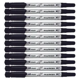 marker-pilot-do-plyt-cd-dvd-dwustronny-czarny-permanentny-zestaw-12-sztuk