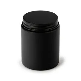 sloik-do-swiec-pojemnik-szklany-matowy-czarny-z-czarnym-wieczkiem-270-ml