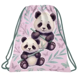 worek-na-buty-szkolny-dla-dziewczynki-na-basen-trening-panda-w-pandy