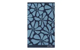 recznik-plazowy-duzy-bawelna-egipska-100x160-flowers-niebieski-kwiaty