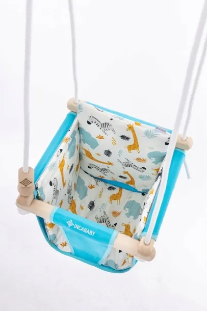 hustawka-dla-niemowlaka-junior-boho-niebieski-marka-bez-marki