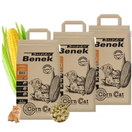 super-benek-corn-cat-naturalny-zwirek-kukurydziany-zbrylajacy-dla-kota-3x7l