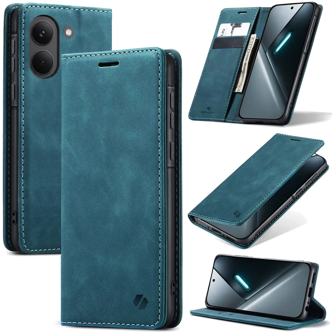 etui-z-klapka-spacecase-do-poco-x8-pro-niebieski