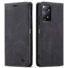 etui-z-klapka-spacecase-czarne-skorzane-do-xiaomi-redmi-note-11-12-pro