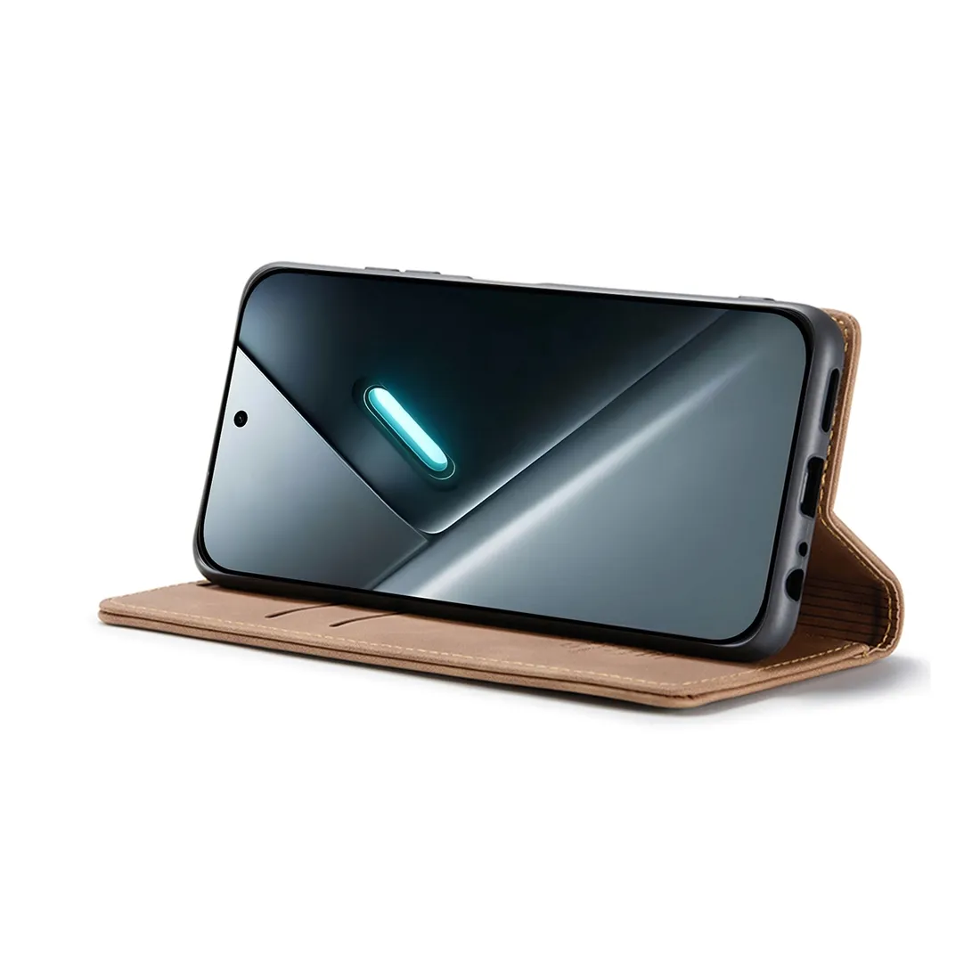 etui-z-klapka-spacecase-do-poco-x8-pro-brazowy