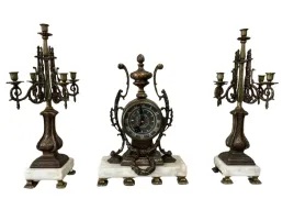 okazaly-zegar-kominkowy-ze-swiecznikami-komplet