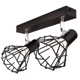 szach-mini-zyrandol-lampa-sufitowa-loft-nowoczesny-czarny-e14-led
