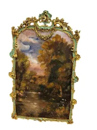 obraz-w-zloto-zielonej-ramie-148-x-93-cm