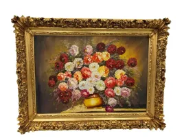 obraz-kwiaty-w-zlotej-ramie-100-x-130-cm