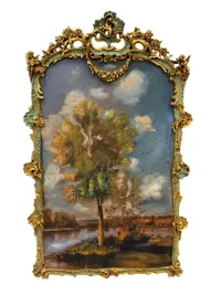 obraz-w-zloto-zielonej-ramie-148-x-93-cm