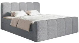 lozko-kontynentalne-160x200-cm-cloudy-ii-szare-boucle-pojemnik-topper