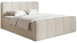 lozko-kontynentalne-160x200-cm-cloudy-ii-jasnobezowe-boucle-pojemnik-topper