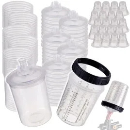 kubki-lakiernicze-pps-zbiornik-50x-800ml-190m-do-mieszania-lakieru-zestaw