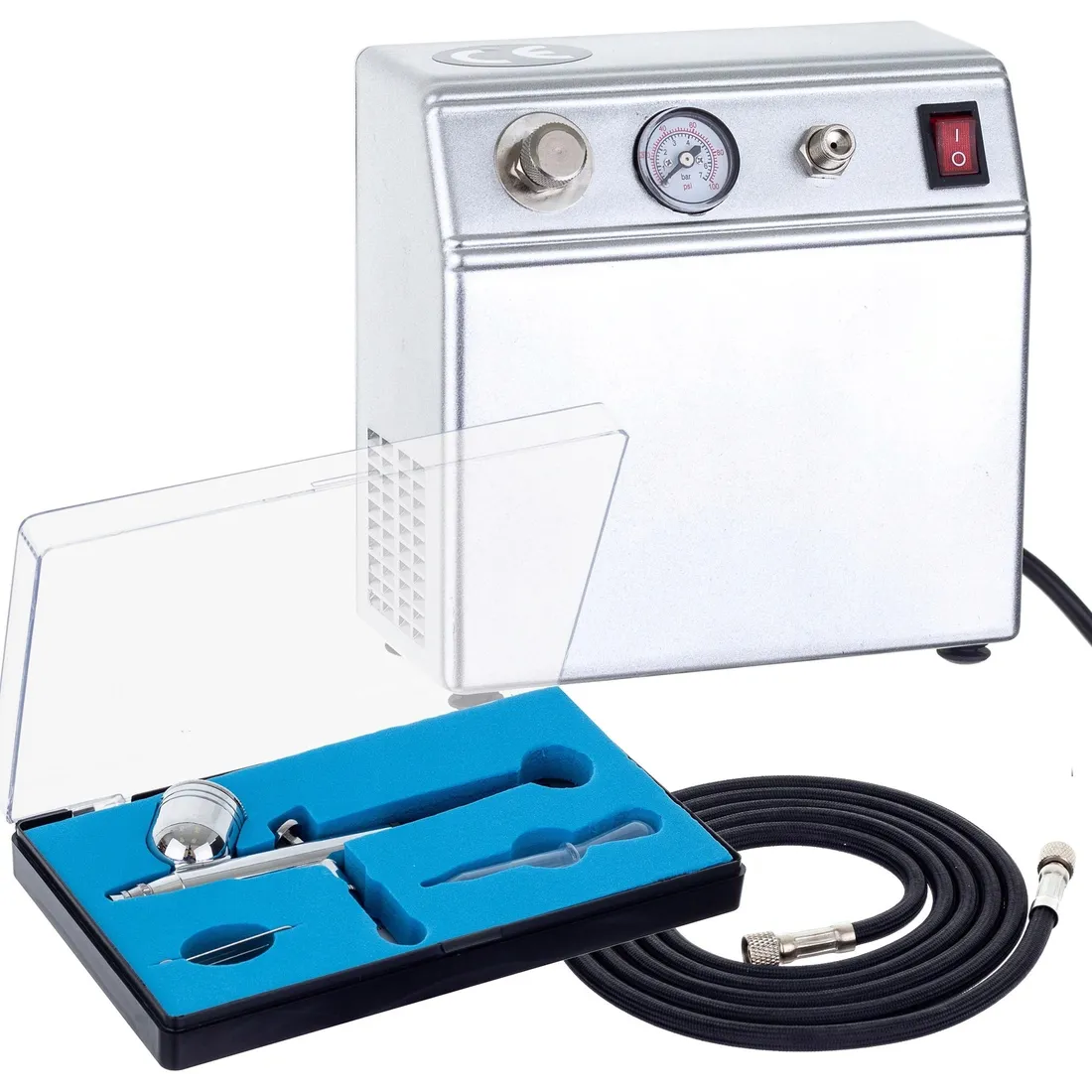 kompresor-modelarski-z-aerografem-auto-start-stop-waga-z-opakowaniem-2-kg