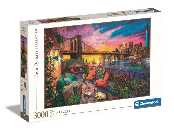 puzzle-3000-manhattan-balcony-sunset