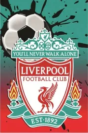 plakat-liverpool-fc-godlo-herb-mohamed-salah-70x50-cm
