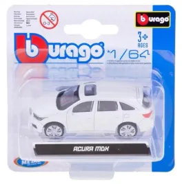 bburago-acura-mdx-samochod-metalowy-resorak-auto-kolekcjonerskie-1-64-biale