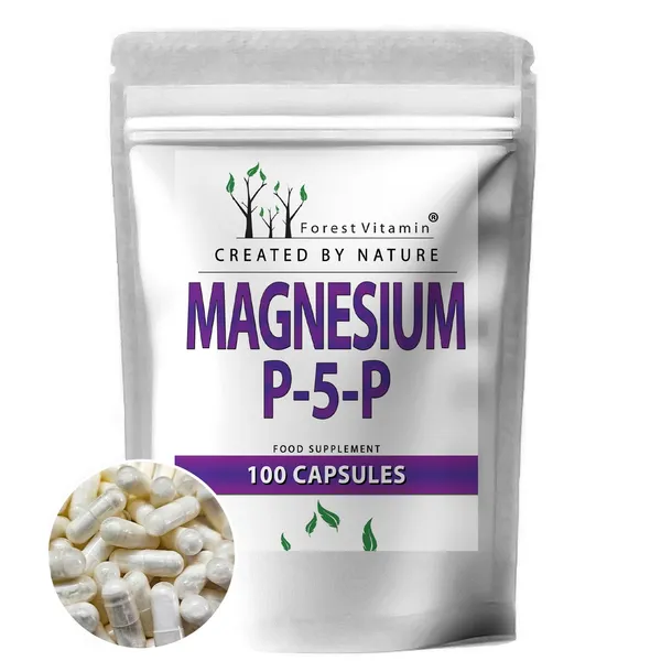 MAGNEZ CYTRYNIAN MAGNEZU 600mg + AKTYWNA B6 P-5-P 100kap MOCNY CZYSTY SKŁAD