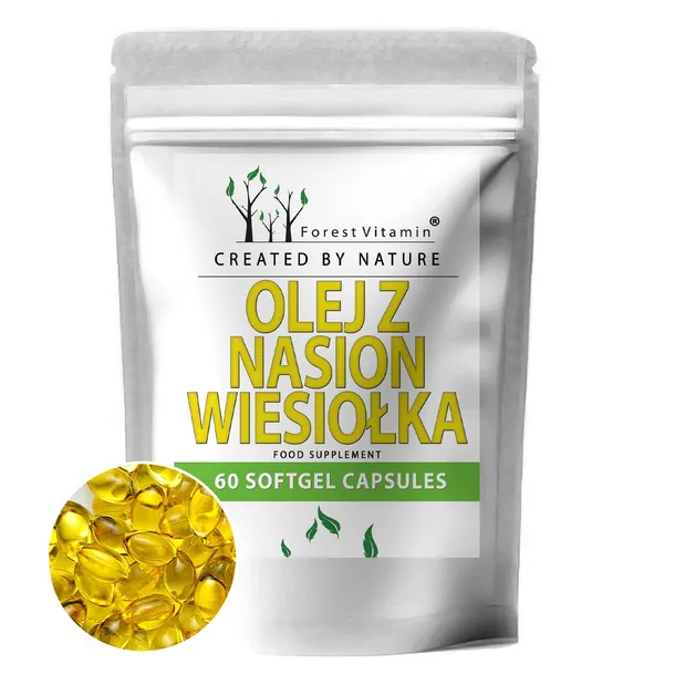 FOREST OLEJ Z NASION WIESIOŁKA GLA LA 60k MOCNY WITAMINA E SKÓRA JAKOŚĆ