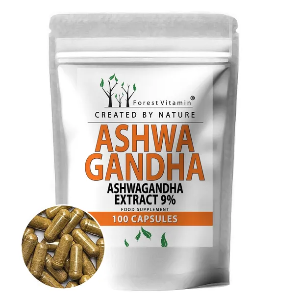 FOREST ASHWAGANDHA EKSTRAKT 700mg 9% NAJMOCNIEJSZA SPOKÓJ RELAKS STRES