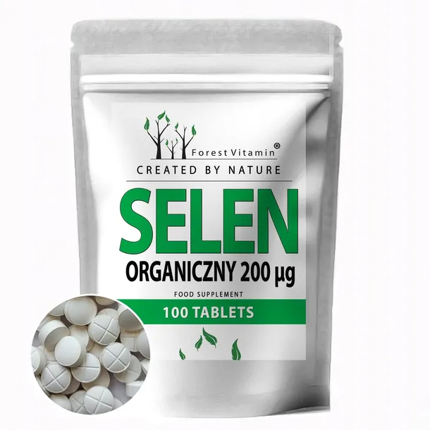 FOREST SELEN ORGANICZNY L- SELENOMETIONINA 200mcg