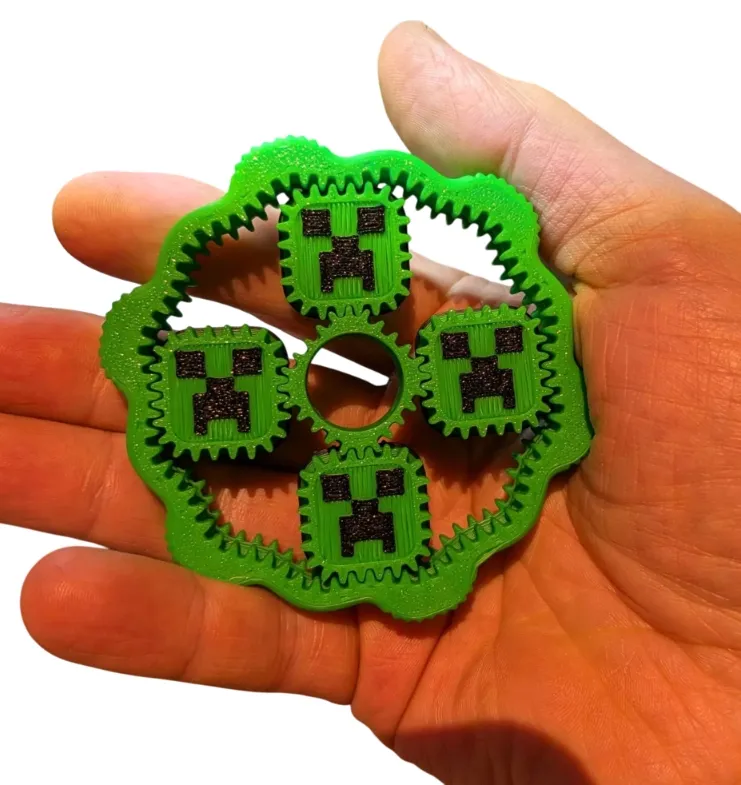 spinner-minecraft-creeper-planetary-gears-7cm