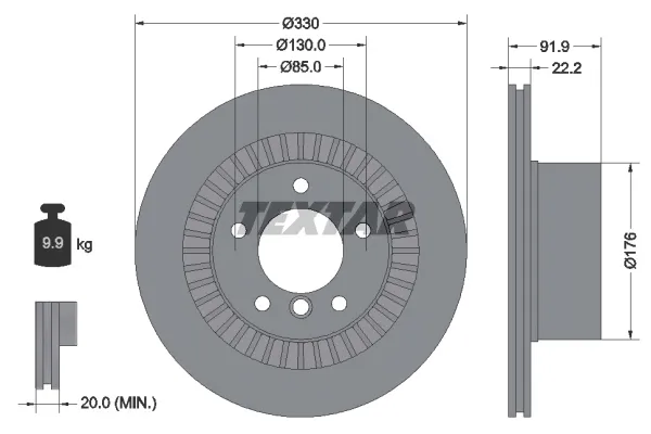 klocki-hamulcowe-textar-2502805-wysokosc-91-2-mm