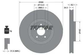 textar-92238205-tarcza-hamulcowa