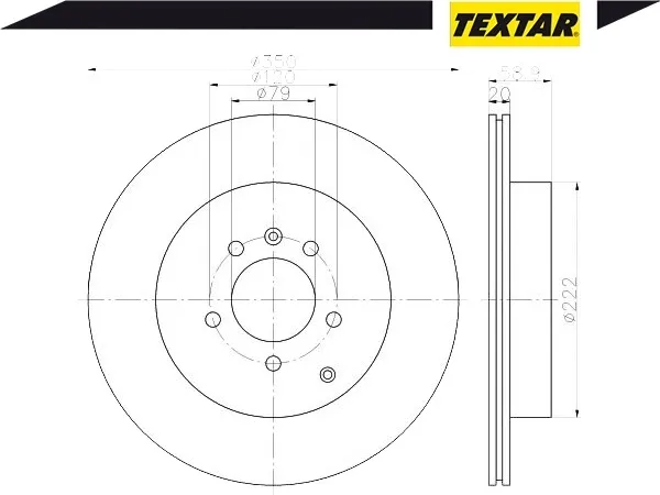textar-92147703-tarcza-hamulcowa-waga-produktu-8-8-kg