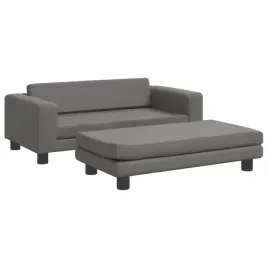 legowisko-dla-psa-z-dostawka-szare-100x50x30-cm