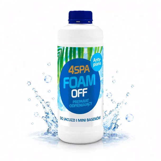 Antypiana do jacuzzi 1L GAMIX Foam Off usuwa pianę