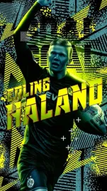 plakat-erling-haaland-borussia-dortmund-70x50-cm
