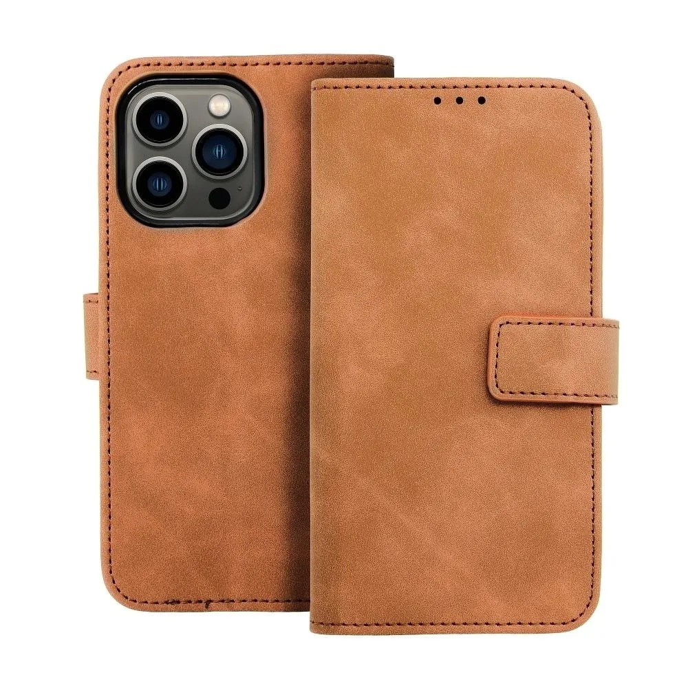 kabura-tender-book-do-iphone-13-brazowy