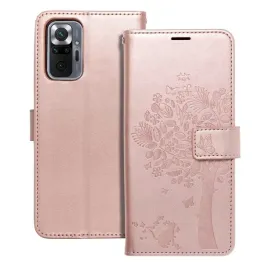 kabura-mezzo-book-do-xiaomi-redmi-note-10-pro-drzewo-zloty-roz