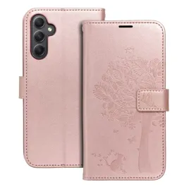 kabura-mezzo-book-do-samsung-a34-5g-drzewo-zloty-roz