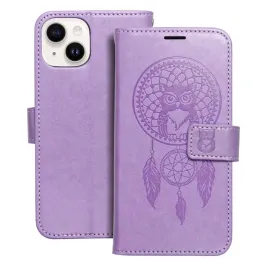kabura-mezzo-book-do-iphone-14-lapacz-snow-fioletowy