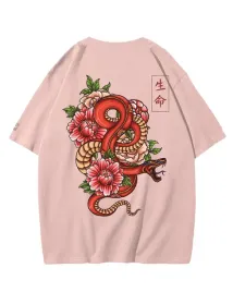 meska-koszulka-z-nadrukiem-orientalnym-japonskim-symbolem-rozowa-m