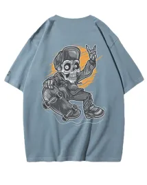 meska-koszulka-nadruk-szkieletu-deskorolka-skateboard-miejska-niebieska-xl