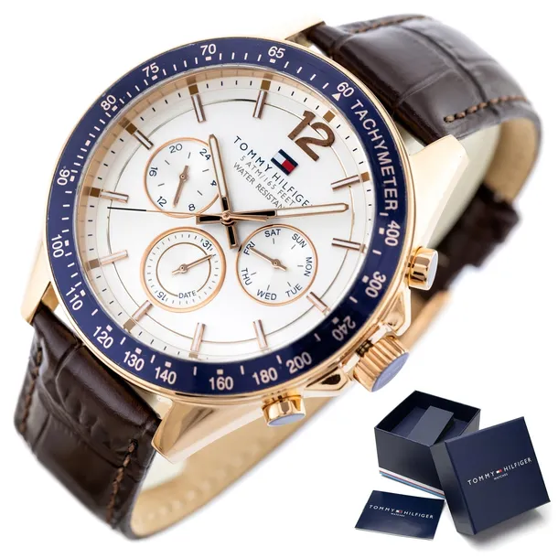 ZEGAREK MĘSKI TOMMY HILFIGER 1791118 + GRAWER