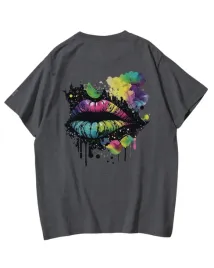 meska-koszulka-z-nadrukiem-kolorowych-ust-tshirt-farba-plamy-grafitowa-l