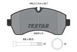2920006-klocki-ham-db-p-sprinter-20-30-cdi-18-textar-producent-czesci-textar