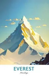 plakat-mount-everest-vintage-retro-obraz-100x70-cm