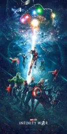 plakat-avengers-marvel-infinity-war-thanos-70x50-cm