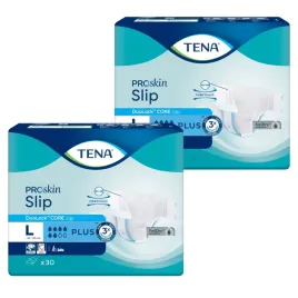 tena-slip-proskin-plus-pieluchomajtki-nietrzymanie-moczu-rozm-l-2x30szt