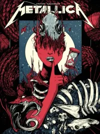 plakat-hard-rock-metallica-enter-sandman-70x50-cm