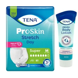 tena-stretch-proskin-super-day-pieluchomajtki-m-10szt-balsam-do-ciala-20ml